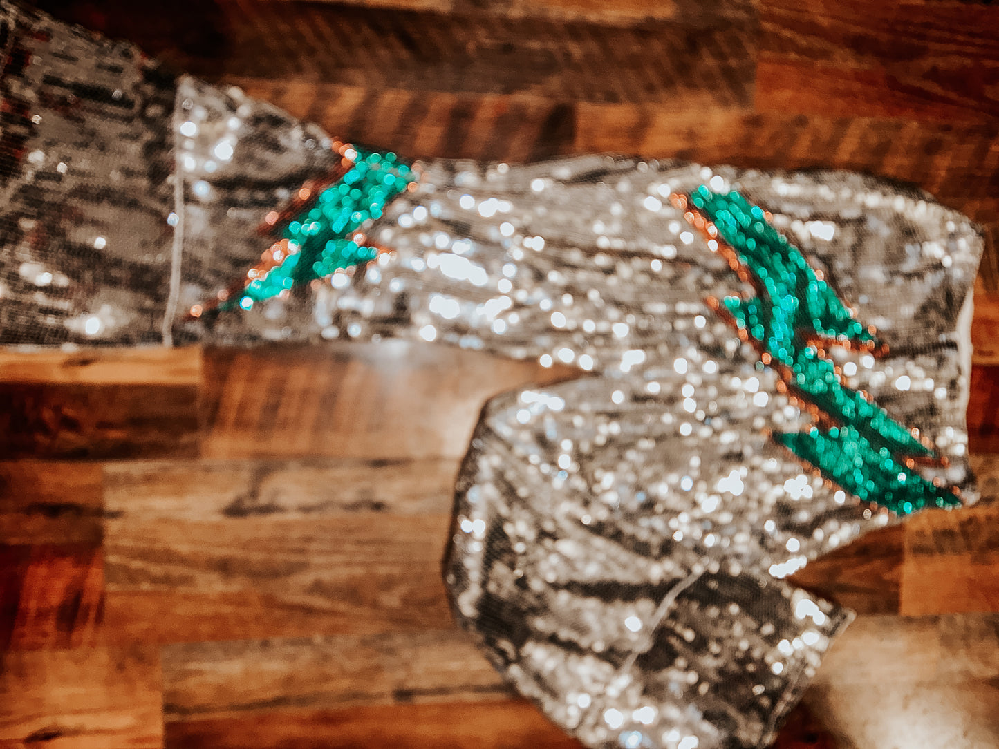 “Ride the Lightning” Sequin Flares